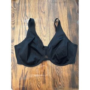 Thirdlove Black Unpadded Classic 24/7 Unlined Minimizer Bra Size 42F